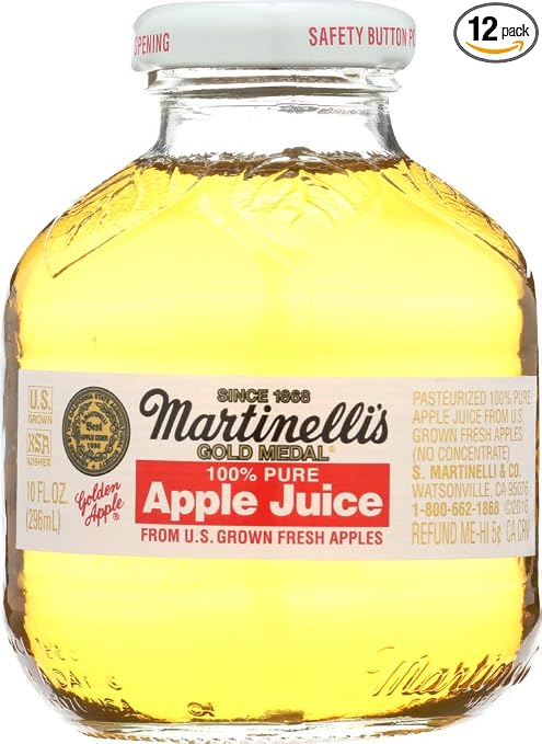Martinelli Juice, Apple, Gold Medal 10.0 FO 12 / Pack