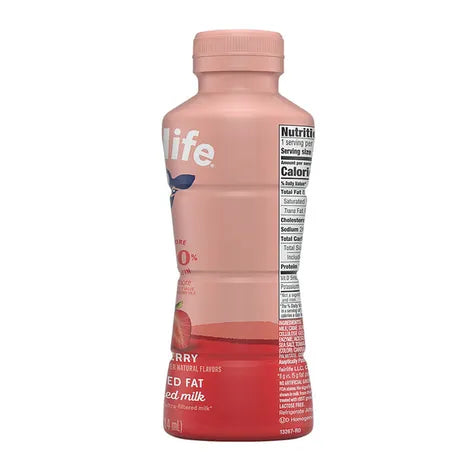 fairlife Strawberry 2% Reduced Fat Ultra-Filtered Milk / 12 Pack