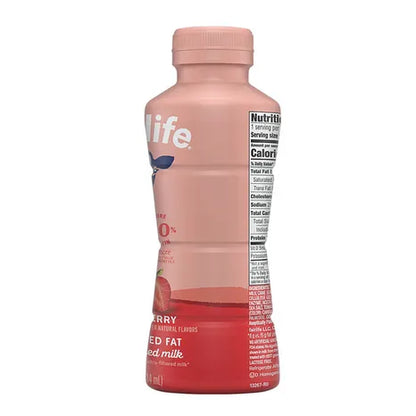 fairlife Strawberry 2% Reduced Fat Ultra-Filtered Milk / 12 Pack